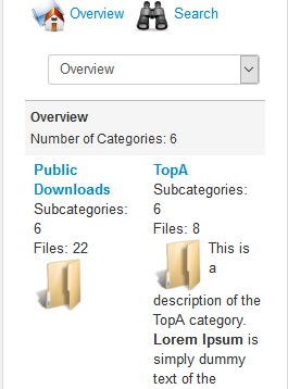 Categories Example with 2 columns v3.2