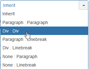 V4 select div div