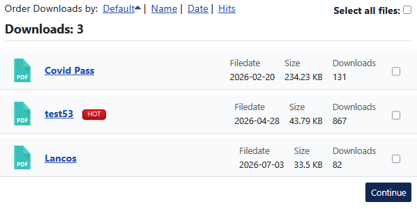 V4 Standard Bootstrap5 Files Layout Minimai Compact with Checkboxes v4.1